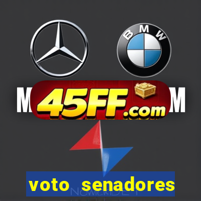 voto senadores impeachment alexandre de moraes